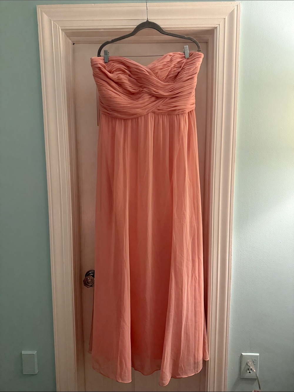 Strapless Pink Dress